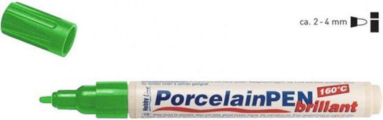 C.Kreul Hobby Line Lichtgroene Porcelain Pen