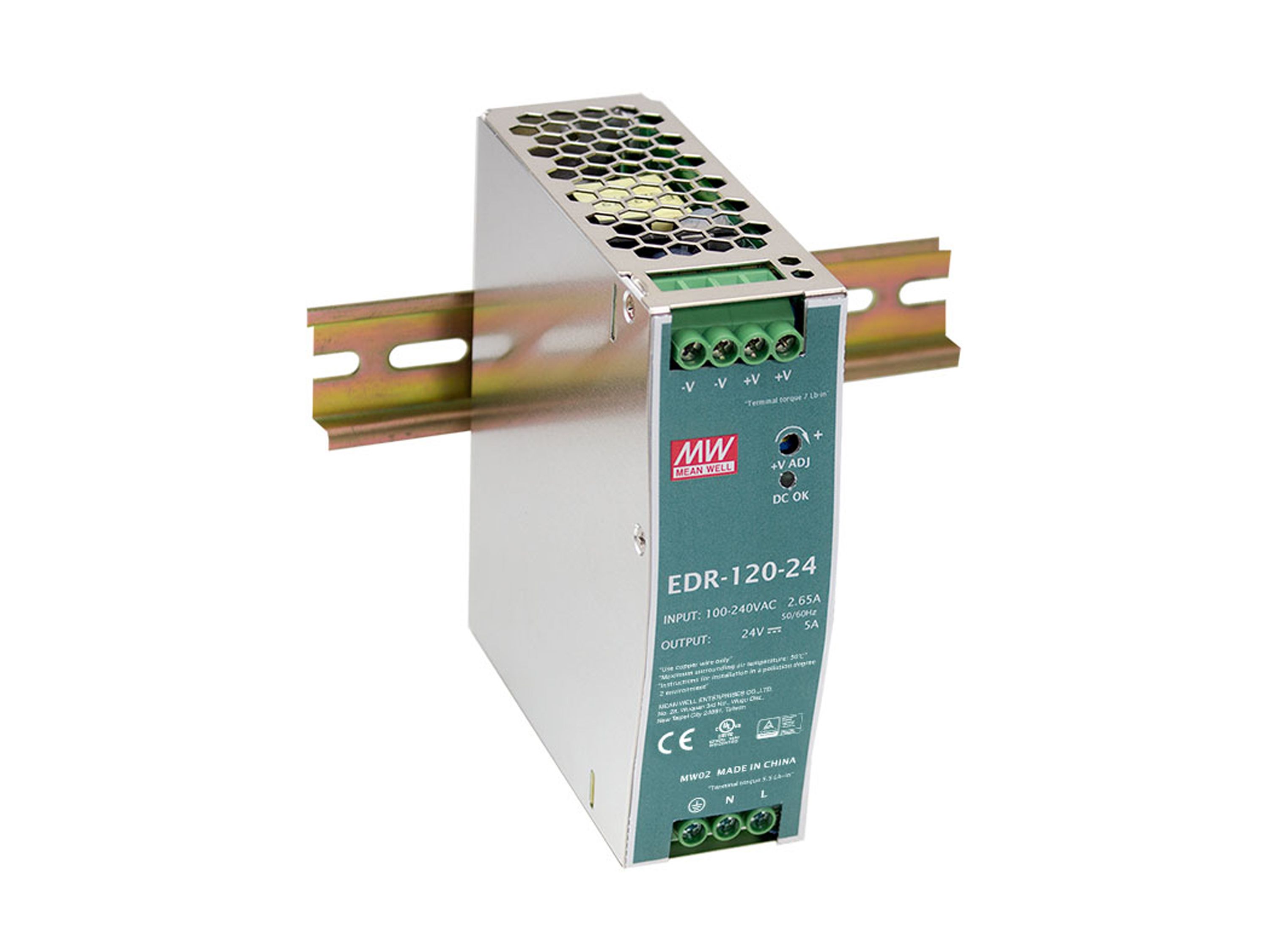 LevelOne POW-4841 - Voedingen - Zilver, Munt