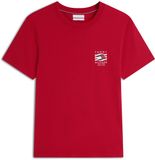 Tommy Hilfiger Heren T-shirt L Gerecycled Katoen Ronde Hals Korte Mouw Casual