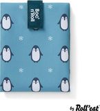 Roll'Eat Boc'n'Roll Penguin - Herbruikbaar Boterhamzakje en Snackverpakking