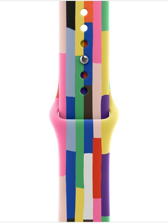 Apple Pride Edition bandje voor smart watch 40 mm maat S/M