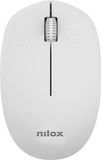 NILOX Draadloze optische muis Zwart Grijs 1000 dpi