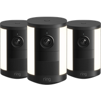 Ring Spotlight Camera 2e Generatie Batterij Zwart 3-Pack