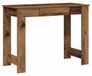 Merkloos Bureau met Oud Houtlook, 100 x 45 x 75 cm