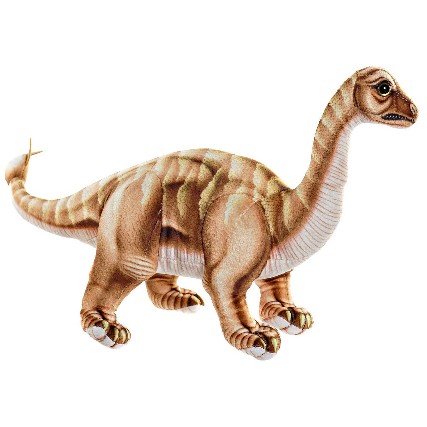 Items Pluche knuffel dinosaurus Brontosaurus 45 cm - Speelgoed prehistorie dino knuffeldieren voor kinderen