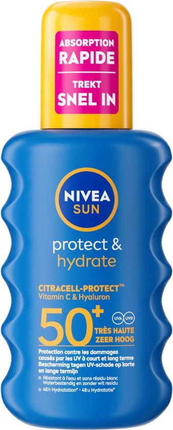 NIVEA SUN Protect & Hydrate Zonnespray SPF50 - 200ml
