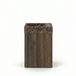 Saniclass Chaci Toiletmeubelset - 40x65cm - 1 deur - 1 kraangat - rechts - fontein dark emporador - noten
