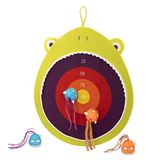 BX1860C1Z B. toys by Battat BX1860C1Z Velcro Dart Board - Frog, nachtlichtend/a