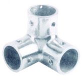 Lalizas Raccord d'angle 3 voies Aisi 316 Argent 25 mm