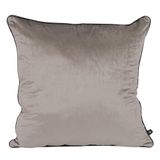 Chic Home Velvet kussensloop POSH CHIC 50 x 50 steen beige
