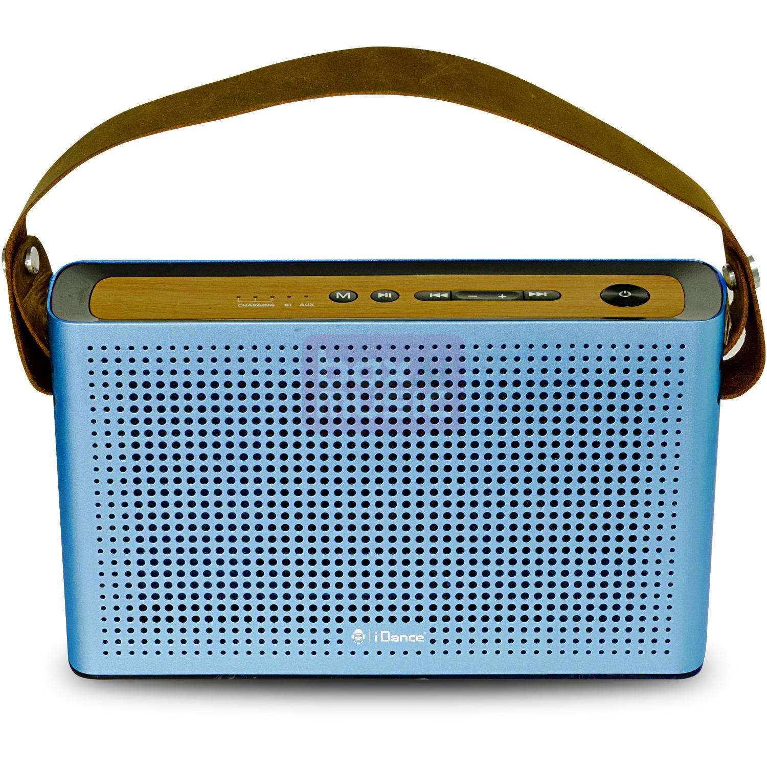 iDance Audio Slim Blue2 Blauw\ Portable Bluetooth Speaker