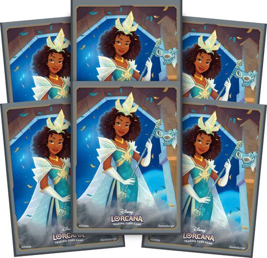 Ravensburger Disney Lorcana TCG - Shimmering Skies - Tiana 65 Card Sleeves