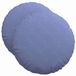 vidaXL - Coussin d'assise - 2 pièces - Tissu - Jean Bleu - Ø50 x 19 cm