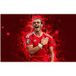 Football Papier Peint Panoramique - Joueur De Foot - 260 cm X 163 cm