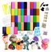 OEM Modelleerklei-set, 36 kleuren, luchtgedroogd, 130 onderdelen, voor kinderen