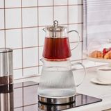 Karaca Keops XL - Glazen Theepot - 2000 ml - Borocilikaatglas - Geschikt Voor Alle Warmtebronnen