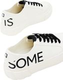 Desigual Street Awesome-sneakers met veters Wit Synthetisch Vrouwen Schoenmaat 41