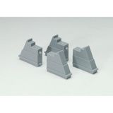 TomyTEC 120116 973230 N Demset, eindstukken spoorbreedte N, meerkleurig