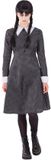 Gothic Smiffys Gothic School Girl Kostuum - L - Zwart