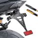 Yamaha Support de plaque d'immatriculation pour moto + clignotants séquentiels pour moto pour Yamaha Mt-09 17-20