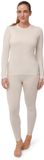 DANISH ENDURANCE Thermoset voor Dames - van Merino Wol - Ademend - Gebroken wit - Maat L