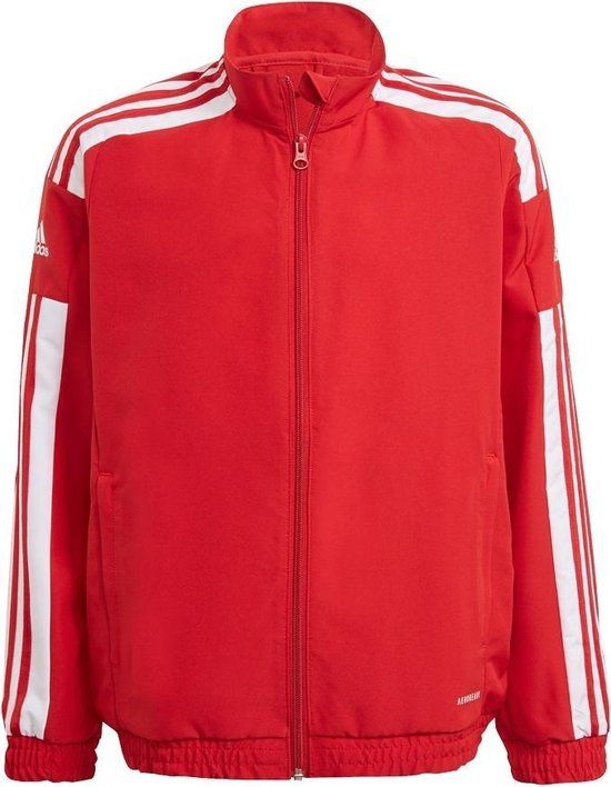 adidas Squadra 21 PRE Jacket Y Kinder Trainingsjack - Rood - Maat 164
