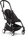 Stokke YOYO3 Black Frame - Includes 5-point harness, adjustable backrest, extendable hood, padded shoulder strap and protective storage bag - color pack not included