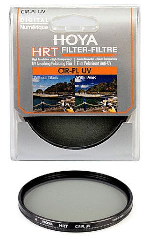 Hoya HRT CIR-PL 49mm UV Filter - Black