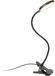 EGLO Casetto Spot de serrage - Lampe de bureau - Lampe à pince - Lampe de lecture - LED - 49,2 cm - Noir
