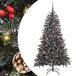 Sapin de Noël artificiel vert 150 cm PVC, plastique et acier