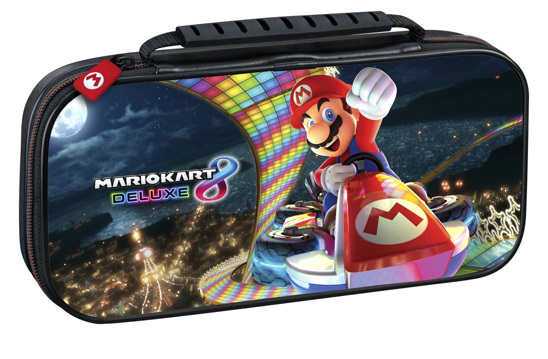 Bigben Nintendo Switch Travel Case - Mario Kart 8 - Black