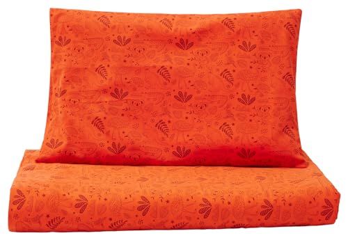 Kinderjersey beddengoedset van biologisch katoen, 100 x 135 cm, kussen 40 x 60 cm, GOTS-gecertificeerd