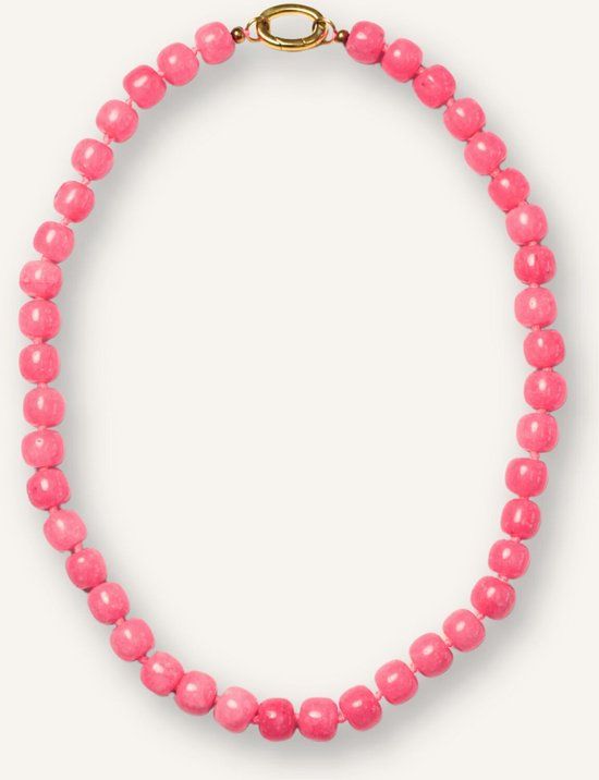 BONNIE STUDIOS William Neon Necklace Sieraden Dames - Roze - Maat ONESIZE