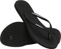 Havaianas Slim Sparkle II Teenslippers Zwart