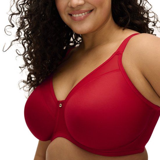 Elomi SMOOTH dames Beha - HAUTE RED - Maat 105E