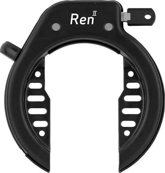 AXA Ren 2 Frameslot - Zwart - Ringslot - Kinderfiets