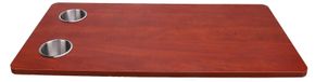 Grand plateau de table en bois pour camping-car, bateau, yacht – 800x400 mm