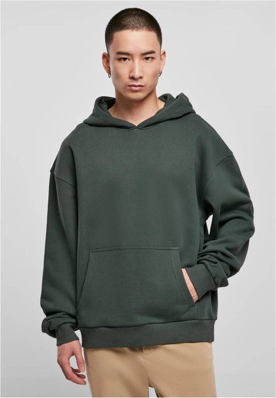 Urban Classics Ultra Heavy Hoodie - Groen - XL - Vrouwen