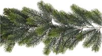 Everlands Dennenslinger/dennen guirlande - groen - 180 x 30 cm - kunststof - 168 tips - buiten