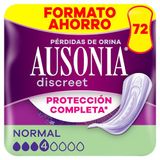 Ausonia Discreet incontinentie-inlegzolen voor dames, 72 stuks