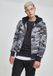 Urban Classics Camo zip Vest met capuchon
