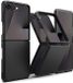 Ringke Onyx | Hoesje Geschikt voor Samsung Galaxy Z Flip 7 | Back Cover Flexibel TPU | Militaire Standaard | Zwart