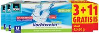 Bison Vochtvreter Vochtmagneet Neutraal Navulling - 2 x 4 stuks - Voordeelverpakking