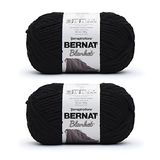 Bernat Deken - 2 bollen houtskoolgaren - polyester - nr. 6 super volumineus - 201 m - 300 g - voor breien / haken