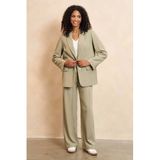 Lofty Manner regular blazer lichtgroen