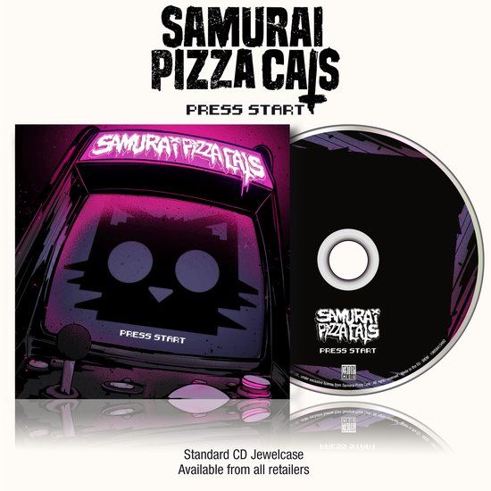Press Samurai Pizza Cats Press Start CD
