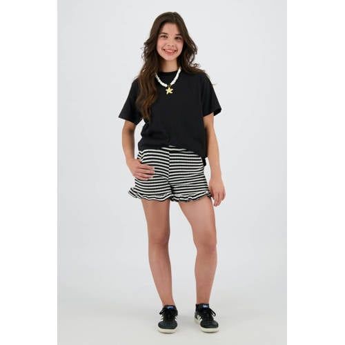 Raizzed T-shirt met backprint zwart
