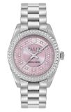 Philipp Plein Queen Supreme PW7FA0226 Horloge - Staal - Zilverkleurig - Ø 36 mm