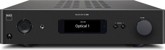 NAD C 658 BluOS Streaming DAC - Zwart
