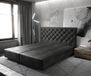 Dream-Great Boxspring-frame microvezel anthracite vintage 180x200